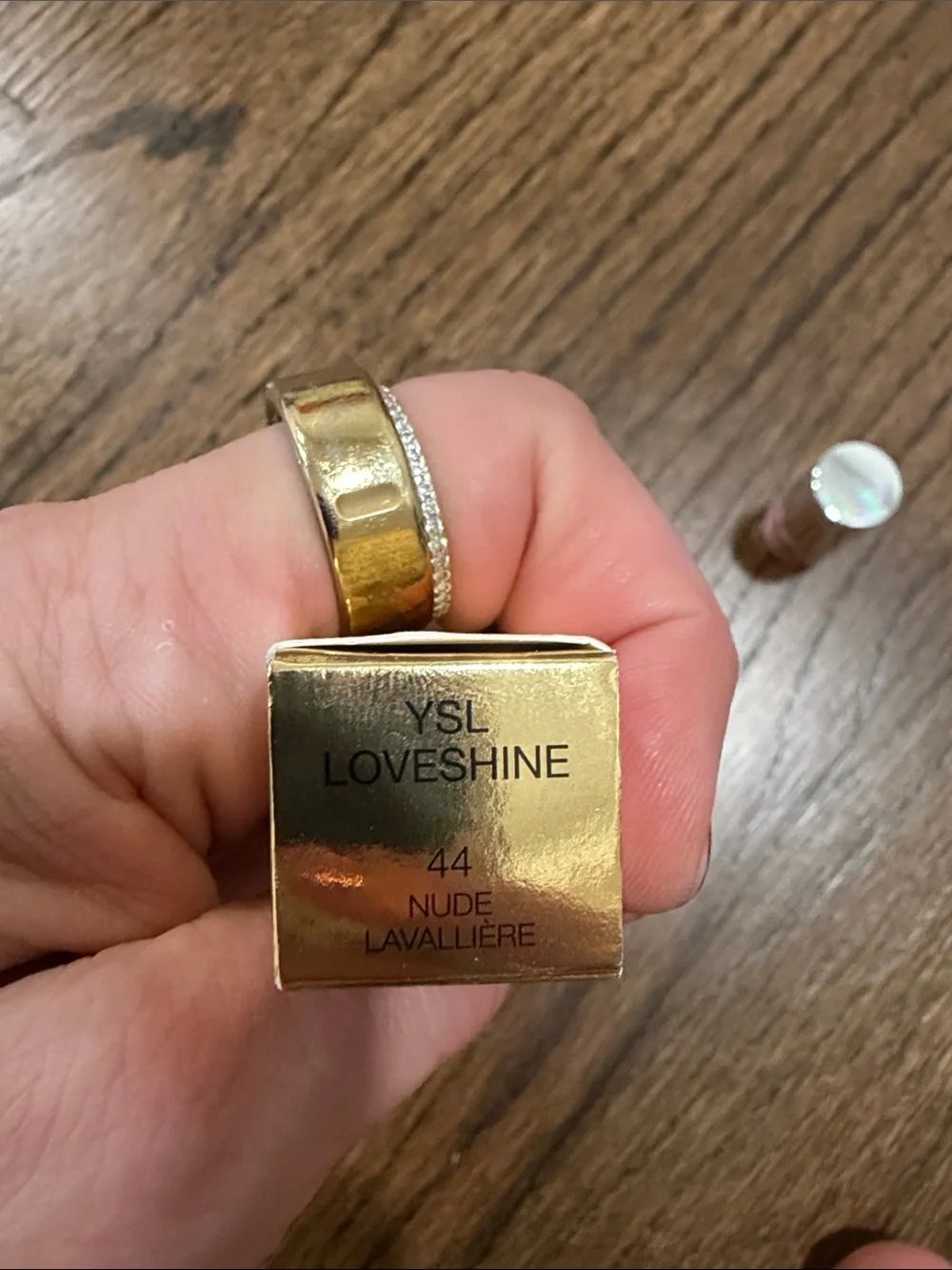Yves Saint Laurent LoveShine Lipstick — Nude Lavalliere travel